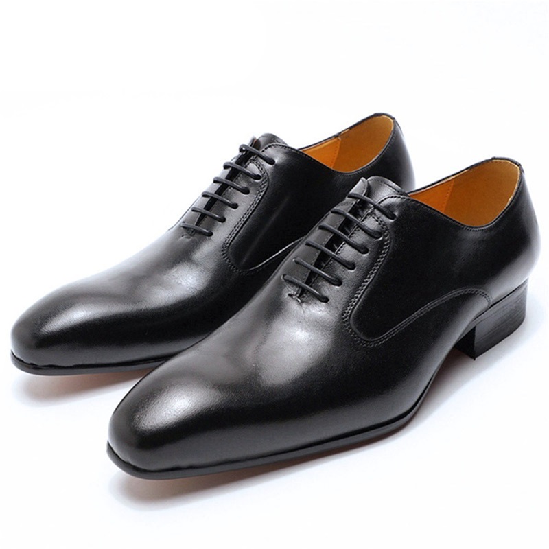 Handmade Shoes Elegant Men's Business Dress Shoes