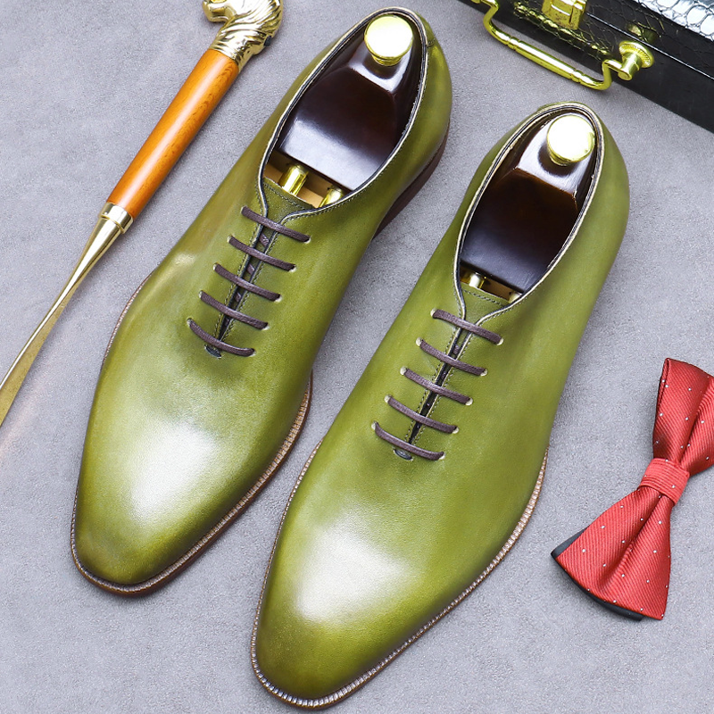 Plus Size Business Handmade Oxford Shoes