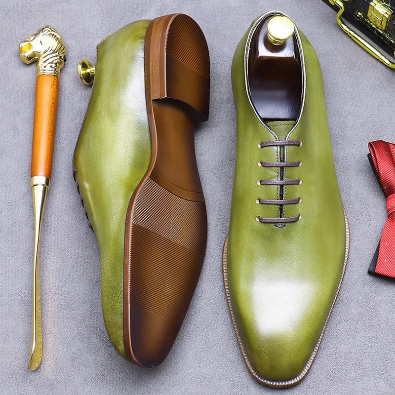 Plus Size Business Handmade Oxford Shoes