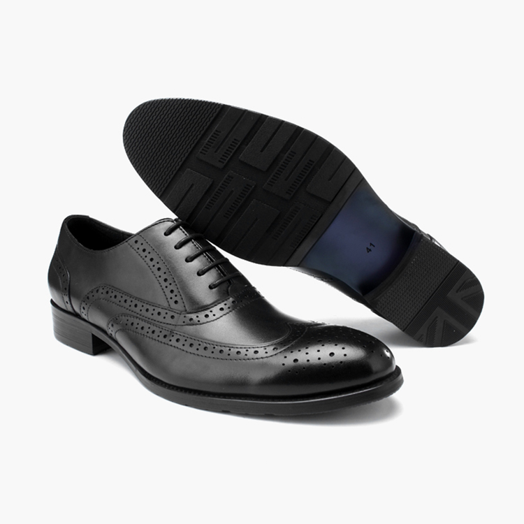 Brogues Carved British Style Oxfords