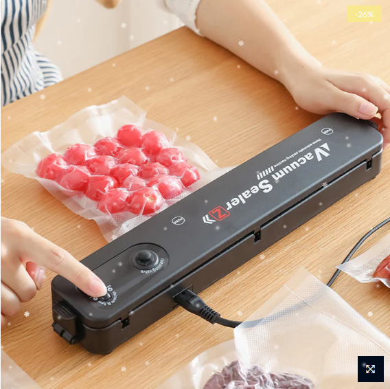 Food Keep Fresh Storage Sealing Machine 110-220V Household Vacuum Sealing Food Packing Bag Storage Sealling Accessories Tools